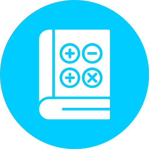 Math book Generic Mixed icon