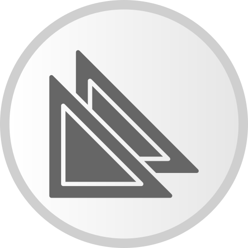 driehoek Generic Grey icoon