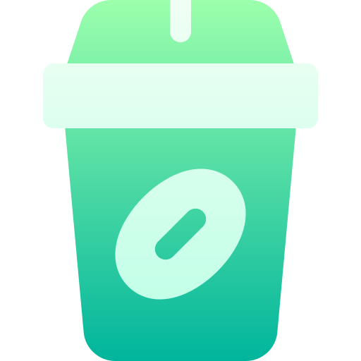 コーヒーカップ Basic Gradient Gradient icon
