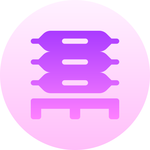 dystrybucja Basic Gradient Circular ikona