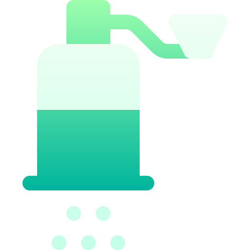 molinillo de café Basic Gradient Gradient icono