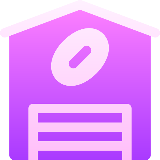 Warehouse Basic Gradient Gradient icon