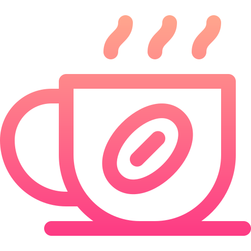 Coffee mug Basic Gradient Lineal color icon