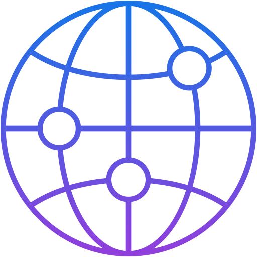 sicurezza mondiale Generic Gradient icona