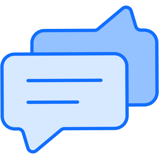 messaggio Generic Blue icona
