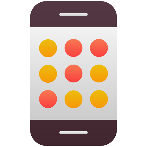 telefon Generic Flat Gradient ikona