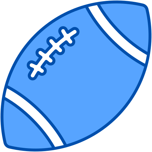 rugby Generic Blue Ícone