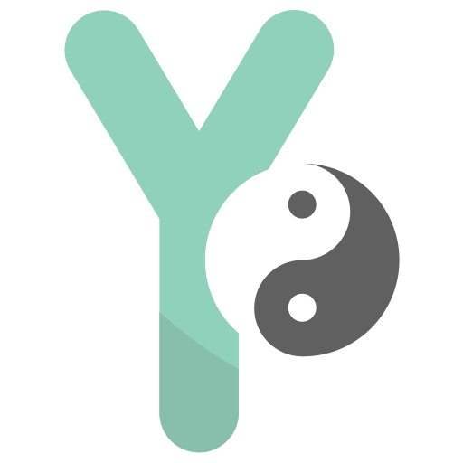 yin yang Generic Flat icoon
