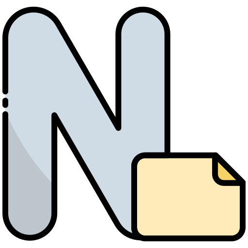 ノート Generic Outline Color icon