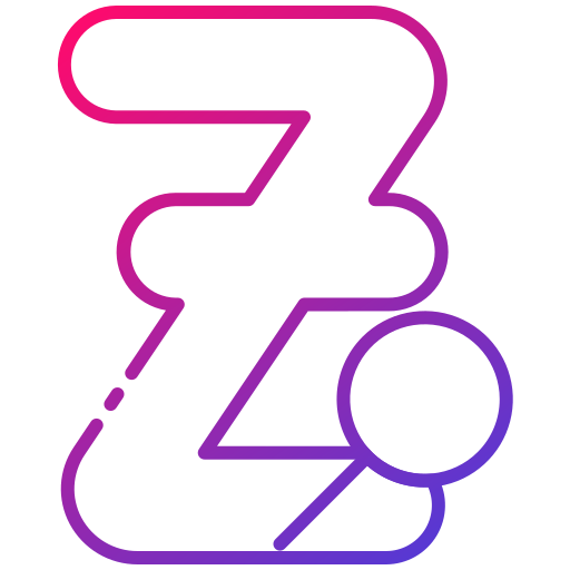 Zoom Generic Gradient icon
