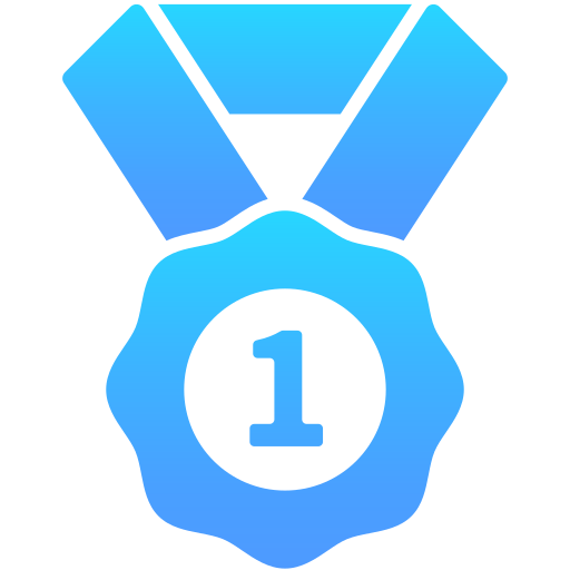 Medal Generic Flat Gradient icon