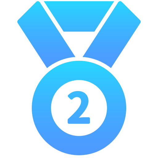 Medal Generic Flat Gradient icon