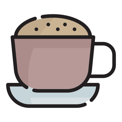 capuchino Generic Outline Color icono