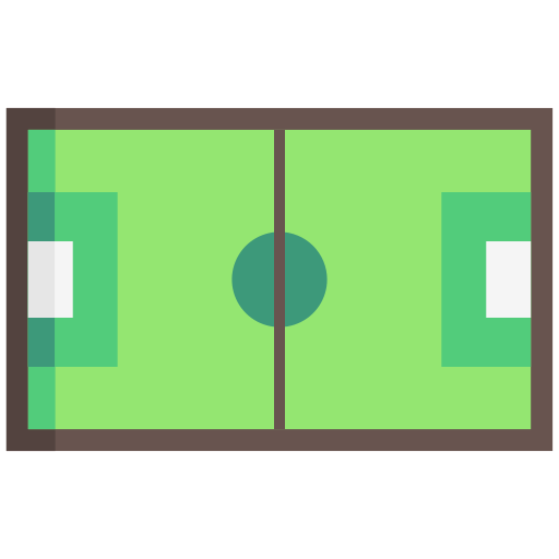 boisko do piłki nożnej Generic Flat ikona