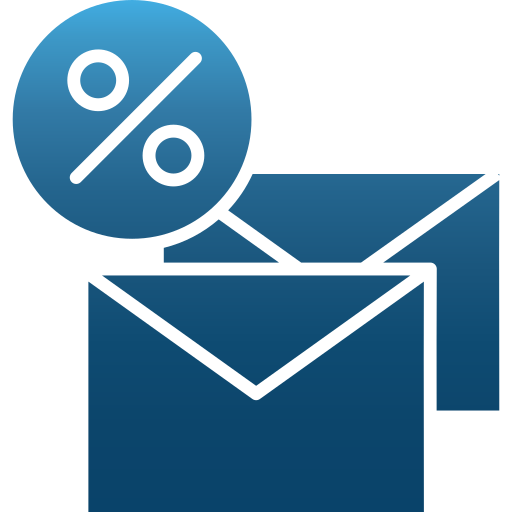 Email marketing Generic Flat Gradient icon