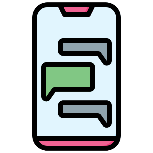mobiel Generic Outline Color icoon