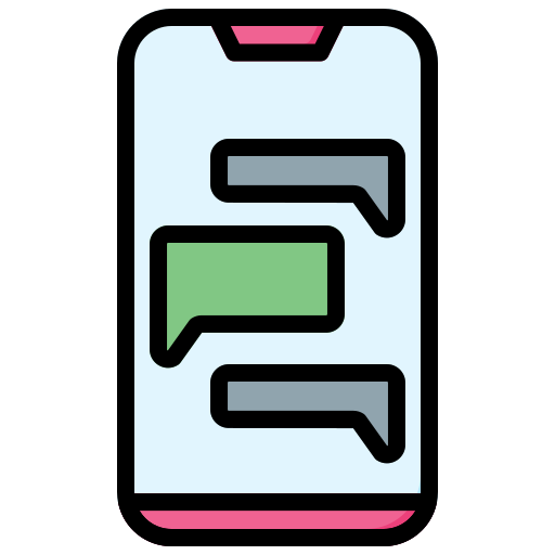 handy, mobiltelefon Generic Outline Color icon