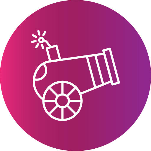 Cannon Generic Flat Gradient icon