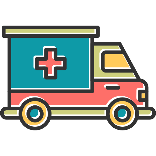 Ambulance Generic Color Omission icon