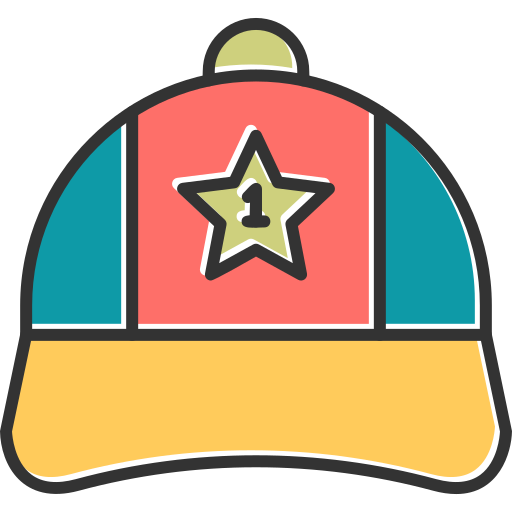 Baseball cap Generic Color Omission icon