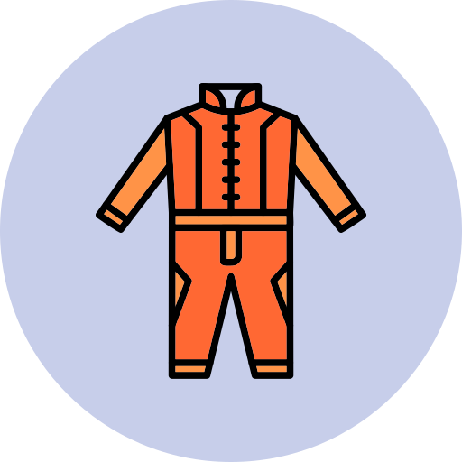 Race suit Generic Outline Color icon