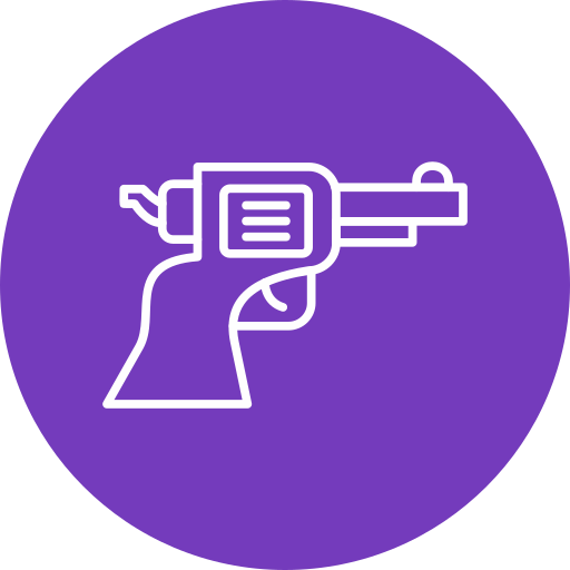 pistola Generic Flat icono