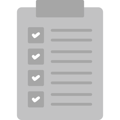 checkliste Generic Grey icon