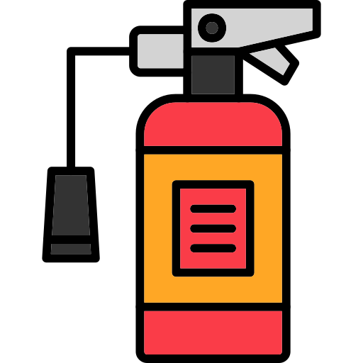 Fire extinguisher Generic Outline Color icon