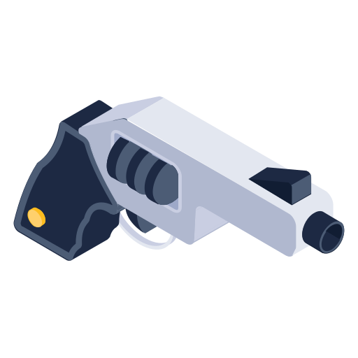 revolver Generic Isometric icon