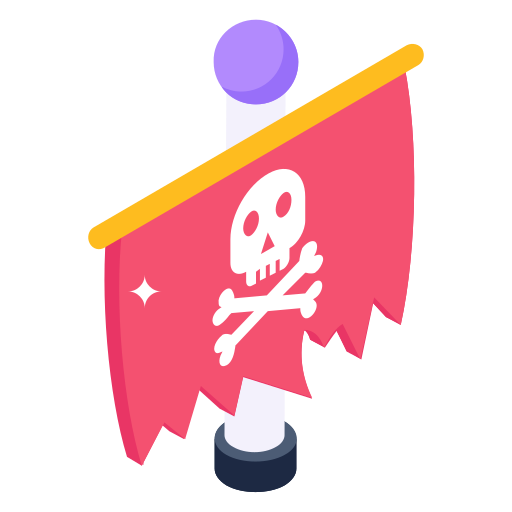piratenflagge Generic Isometric icon