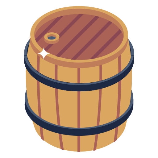 Barrel Generic Isometric icon