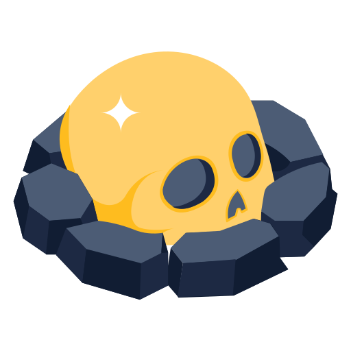 Skull Generic Isometric icon