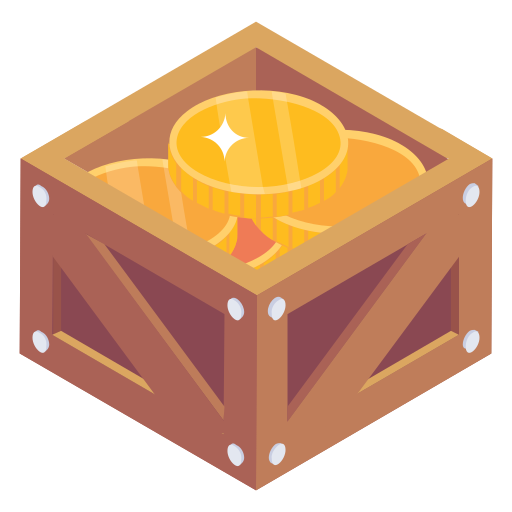 Treasure chest Generic Isometric icon
