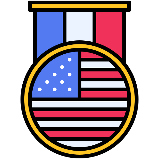 medal honoru Generic Outline Color ikona