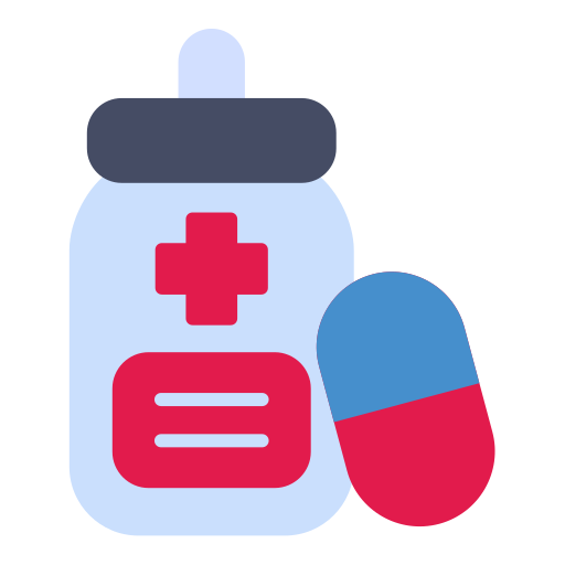 Pills bottle Generic Flat icon