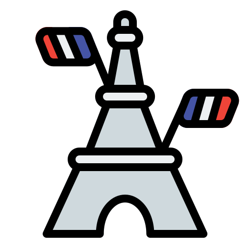 Bastille day Generic Outline Color icon