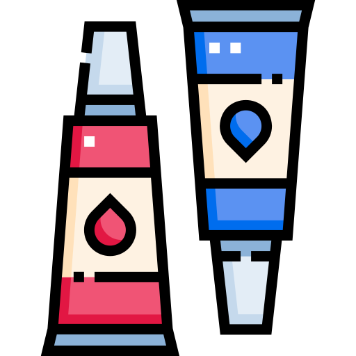 Paint tube Detailed Straight Lineal color icon