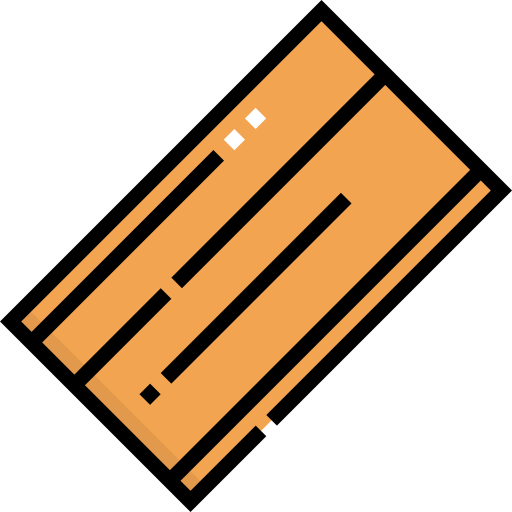 drewno Detailed Straight Lineal color ikona