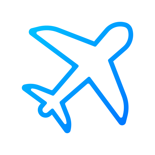 Plane Generic Gradient icon