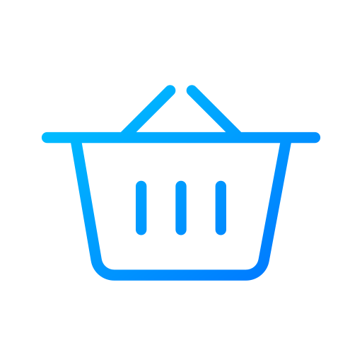 cesta de la compra Generic Gradient icono