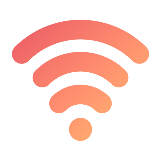 wifi Generic Flat Gradient icoon