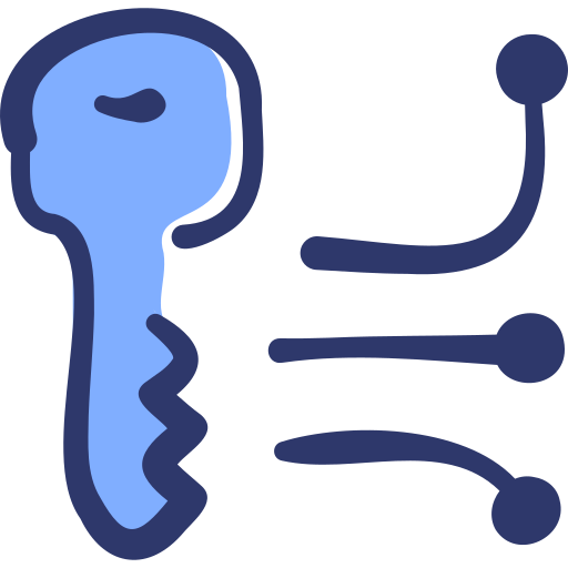 Ключ Basic Hand Drawn Lineal Color иконка