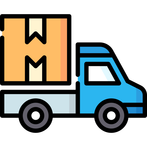 Moving truck Special Lineal color icon