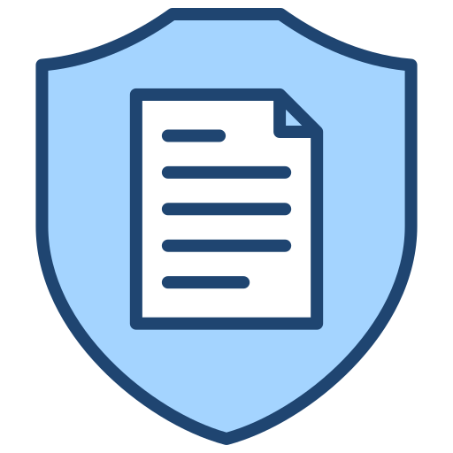 Policy Generic Blue icon