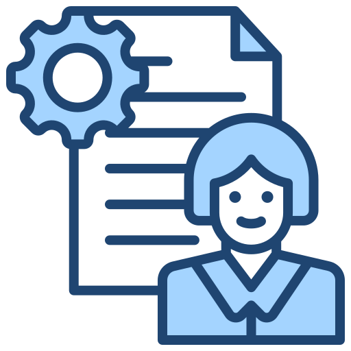 Administration Generic Blue icon