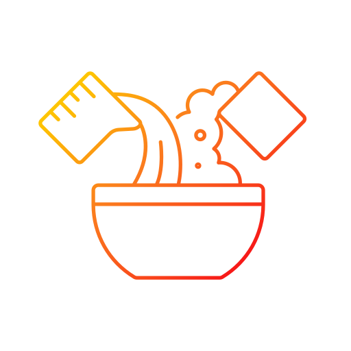 equipo de cocina Generic Gradient icono