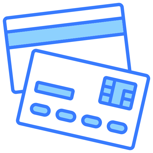 karty kredytowe Generic Blue ikona