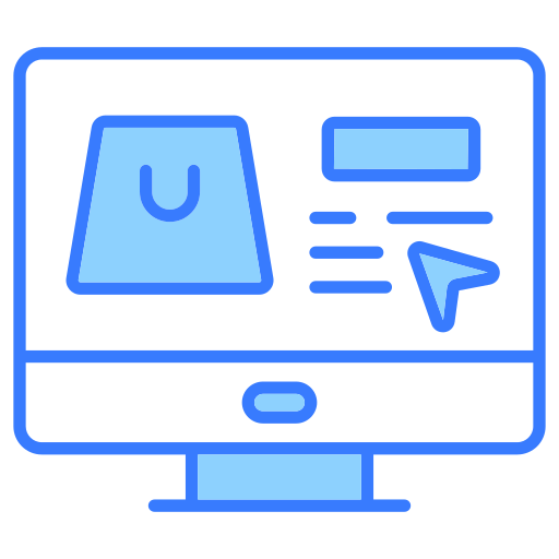 온라인 구매 Generic Blue icon