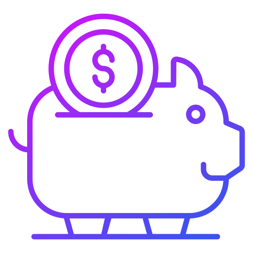 Savings Generic Gradient icon