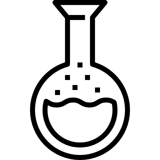 matraz kank Lineal icono